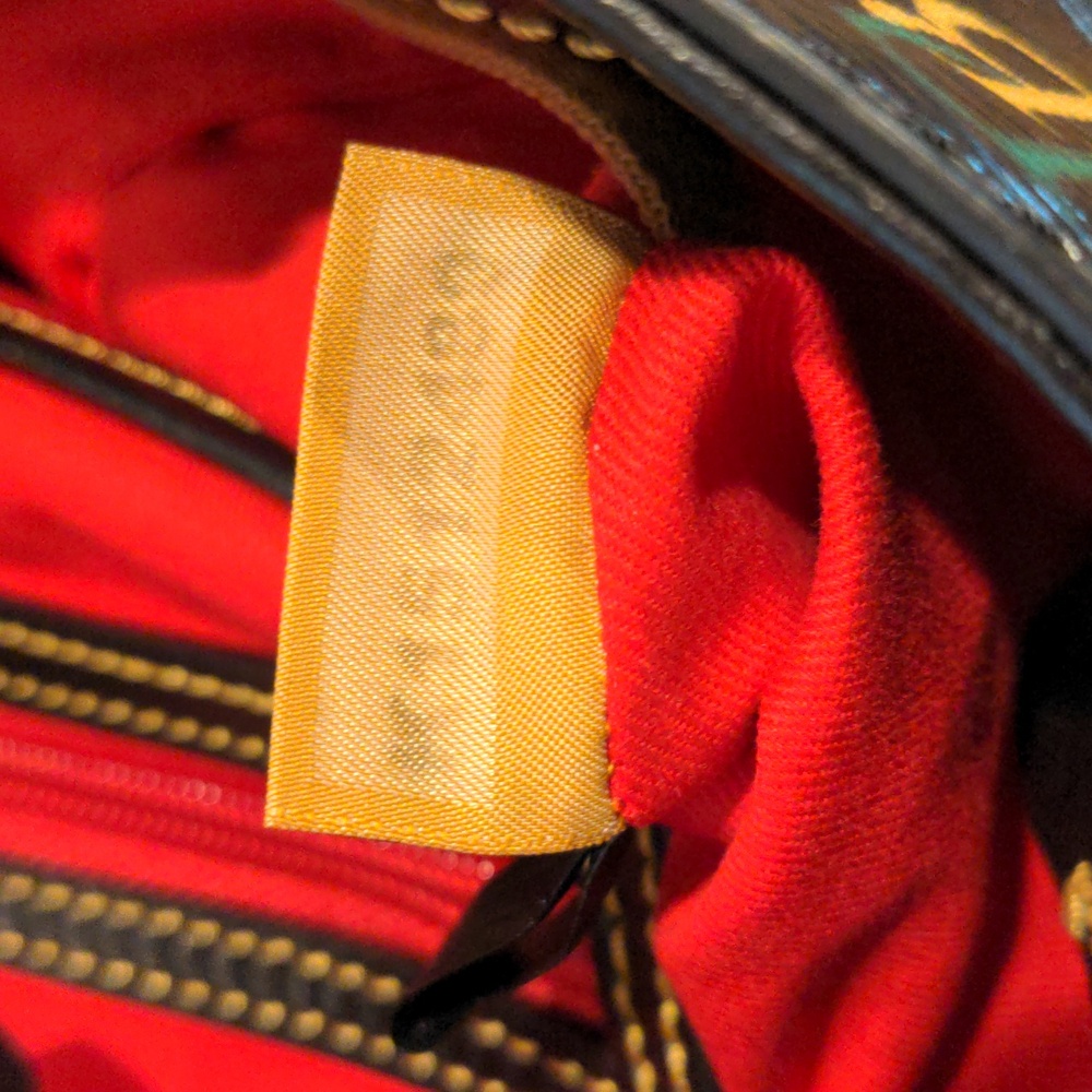 Dooney & Bourke DB75 Multi Brenna Satchel Handbag - Picture 11 of 12